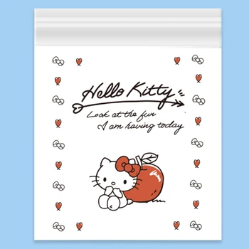 Kawai Санрио Аниме Hello Kitty Kuromi Pochacco Сладък Cartoony Торба За Боклук Тип Паста За Еднократна Употреба Портативен Торба За Боклук Девчачье Сърцето