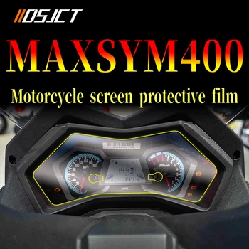 За ИМЕ MAXSYM400 Защитно фолио за екрана мотоциклет MAXSYM 400 от надраскване Защитно фолио за екрана