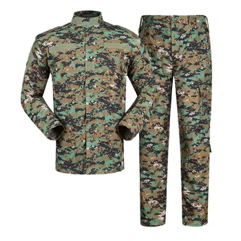 Цифров Лесовъдство военна бойна форма, риза, панталони, Тактически нож тренировъчен костюм на открито, Ловно работно облекло, униформи,