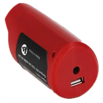 dawupine USB Конектор за Захранване на Зарядно Устройство, Калъф за Milwaukee 10,8 В 12 Литиево-йонна Батерия, USB-Устройство Зимни Плат Адаптер За Зареждане