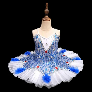 2022 Детска балетна пола, рокля за обучение на танци 