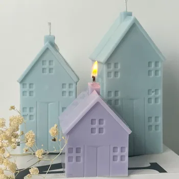 Европейският стил, Форма за свещи за малки къщички, Определени за извършване на ароматерапевтических свещи 