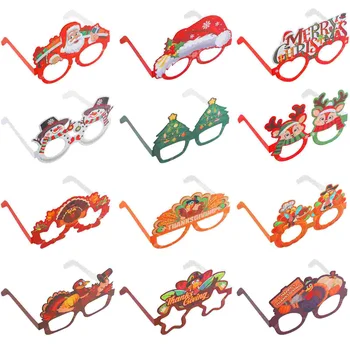 Сувенири, за парти в чест на Деня на Благодарността Хартиени чаши, Подаръци за пълнители отглеждане на Коледни очила