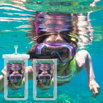 Водоустойчива чанта за мобилен телефон, подводен чанта за телефон, суха чанта за съвсем малък, универсален плаващ водоустойчив калъф за суха чанта за