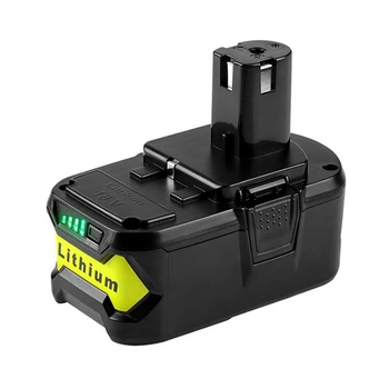 Подмяна е Подходящ За Литиева батерия RYOBI 18V 3A Tool, Съвместима С P107/P108