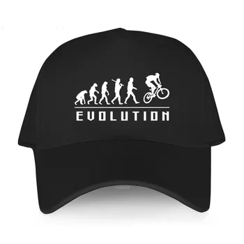 Нова памучен бейзболна шапка за голф, за възрастни възстановяване на предишното положение Evolution Of Biking Графична Естетика Fast Ship Юношеските шапки летен Стил шапки