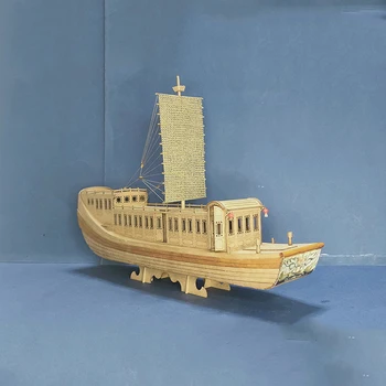 1/60 Модел на кораба, Книжен модел на Водния транспорт, Официален кораб, Имитация на китайското Ветроходство, Комплект Луксозни колекции, Модел Играчки