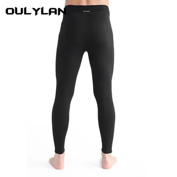 Oulylan Дълги панталони от плътен неопрен 1,5 мм Неопрен Черно Гмуркане Сърфинг, Гмуркане с шнорхел