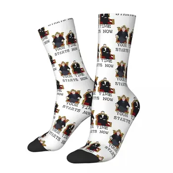 Вашето време започва точно сега. Чорапи Taskmaster, Меки чорапи Harajuku, всесезонни чорапи, Аксесоари за подарък унисекс рожден Ден