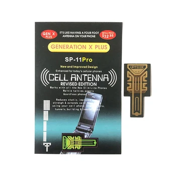1 бр. преносими етикети за сигнала на мобилния телефон, усилване на сигнала на телефона, сервоусилвател на мрежовия сигнал SP4, стикер за подобряване на сигнала SP4