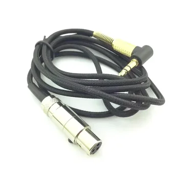 Подходящ за кабел на слушалки AKG XLR Q701702712K241K240S Upgrade Line мини XLR жак
