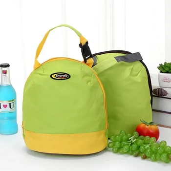 Корейската версия 2023 Преносима Оксфорд ръчно удебелена чанта-хладилник за пикник пакети с лед, Термоорганчик за продукти, обяд-бокс за жени