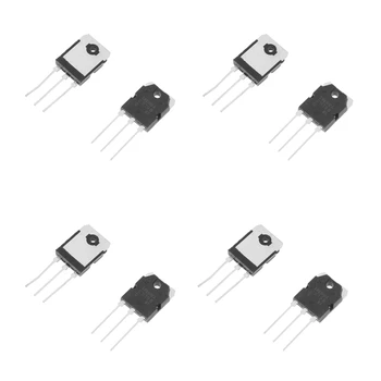 4 двойки A1941 + C5198 10A 200V Усилвател на мощност в кремниевом транзисторе