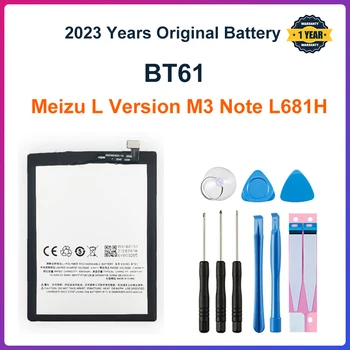 2023 година Висококачествен Оригинална Батерия За Meizu L Версия M3 Note L681H/M Версия M3 Note M681H 4000 ма BT61 Батерия За Телефона