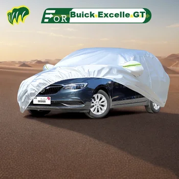 За автомобили Buick Excelle GT Хечбек Калъф Водоустойчив външен калъф Защита от слънце и дъжд с ключ и като в мълния