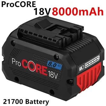 18V 8000mAh ProCORE ерзац head Batterie für Bos Professionelle System Cordless Werkzeuge BAT609 BAT618 GBA80 21700 Zelle