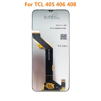 За TCL 405 406 408 LCD Сензорен дисплей Дигитайзер в събирането на Стъклен тъчпад Резервни части