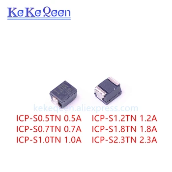 50шт ICP-S0.5 ICP-S0.7 ICP-S1.0 ICP-S1.2 ICP-S1.8 ICP-S2.3TN 0.5 A 0.7 A 1.0 A 1.2 A 1.8 A 2.3 A Елементи защита на веригата 50V SMD