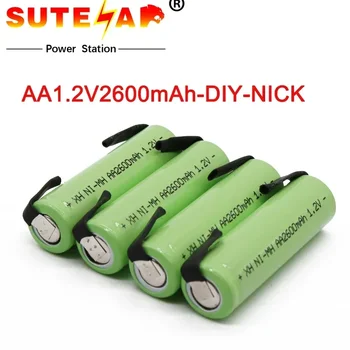 74/5000 10000 AA 1,2 2500 mah NI-MH AA батерия за електрически самобръсначки, играчки, безжично дистанционно управление и т.н.