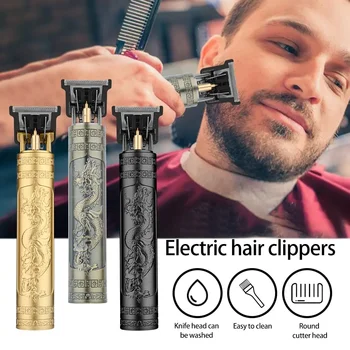 USB безжични Електрически фризьорски салон машинки за подстригване на коса Фризьорски салон Професионални машинки за стригане Преносими мъжки фризьорски салон машинки за подстригване на коса Фризьорски машинка за оформяне на брада