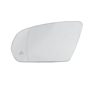 Лявото Странично Крило Огледало за обратно виждане Стъклена Сляпа зона С Подгряване за Mercedes-Benz C, E, S, GLC Class W205 W222 W213 X253 2013-2021