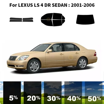 Комплект за UV-оцветяването на автомобилни прозорци от нанокерамики, автомобили фолио за прозорци на LEXUS LS 4 DR СЕДАН 2001-2006