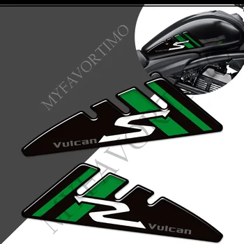 Етикети към резервоар за Kawasaki VULCAN S ВУЛКАН-S 650 VN650 на Стикера в комплект с масло за мотоциклет Защита на коляното