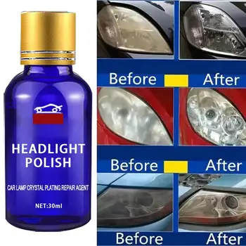 Универсален ремонт на обектив главата светлина Средство за възстановяване на лещи фарове Тайният агент по ремонт на автомобилни фарове Автомобилни аксесоари