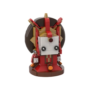 Кралицата на Космическите Войни Падме Амидала Brickheadz градивните елементи на Натали Портман MOC Фигурки Тухли Играчки за Деца Подаръци