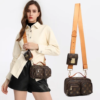 LFMake мини-квадратна чанта, дамски чанти през рамо за жени, луксозна дамска чанта, дизайнерски портфейл