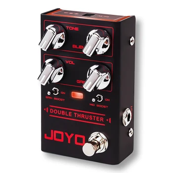 Педали за бас-китара JOYO с висок коефициент на усилване на педала ефекти Overdrive, двоен двигател R-28 с независима средна честота и по-добра печалба