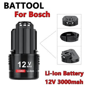 За Bosch 12V Взаимозаменяеми Батерия BAT411 BAT412A BAT413A D-70745GOP 2607336013 2607336014 Батерия PS20-2 Акумулаторни Електроинструменти