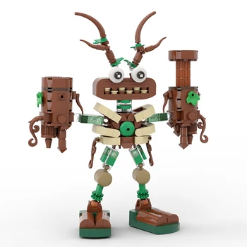 Нова версия на най-сладкото игри ролеви модел робот Wubbox от My Singing Monsters 301 бр. градивните елементи на Играчки, подаръци за деца
