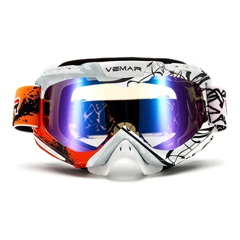 VEMAR Външни Мотоциклетни Очила за Колоездене MX Офроуд ски Спорт ATV Dirt Състезателни Очила за Колоездене Fox Мотокрос зареден очила Google