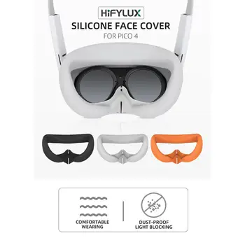 1 бр. чанта за носене на маска от пот, разменени силиконов калъф за очите, съвместим с аксесоари, очила за виртуална реалност Pi Co 4 на Едро