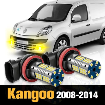 2 елемента Canbus led фарове за мъгла Аксесоари за Renault Kangoo 2008-2014 2009 2010 2011 2012 2013
