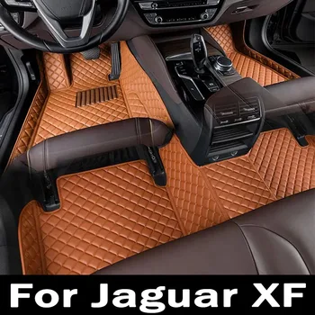 Автомобилни постелки за Jaguar XF Седан 2008 2009 2010-2012 2013 2014-15 Автомобилни накладки за краката, автомобилни килими, аксесоари за интериора
