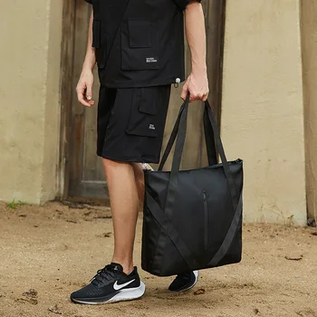 Модерна мъжка чанта през рамо с голям капацитет за кратки пътувания и бизнес пътувания, портмонета и чанти, чанта, мъжка чанта-торба