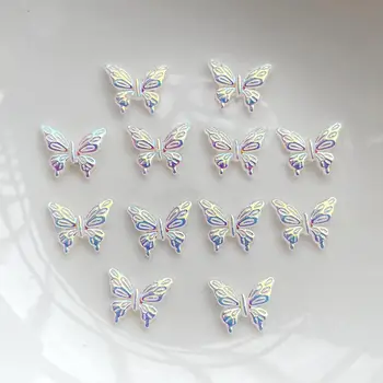 50 броя брилянтен страза AB Crystal Butterfly направи си САМ бижута и аксесоари бижута от смола сватбена декорация кристали за нокти