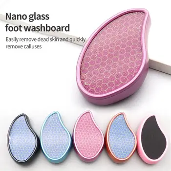 Средство За Премахване На Мъртвата Кожа И Мазоли Скрубер Nano Glass Файл За Краката Nano Glass Рашпиль За Грижа За Краката Ексфолиращи Инструменти За Педикюр На Краката Опесъчаване Машина За Крака