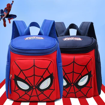 Раници Disney Spiderman раница Frozen за детска градина за момчета и момичета на 1-3 години, училищна чанта Super Heroes, детска пътна чанта подарък