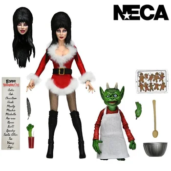 В присъствието на Neca 1/12 Mistress Of The Dark Avira Goblin Chef Коледно издание 8-инчов Тъканната Кукла, с Която Могат да се съберат като Подарък За рождения Ден на Gk Statu