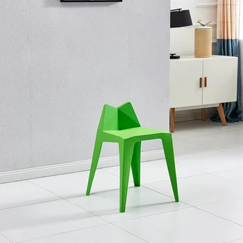 HH436 маса за хранене, стол високо столче пластмасова табуретка креативен модерен тенис на табуретка модерен минималистичен дом