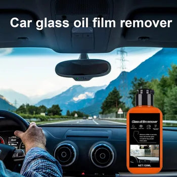 1 комплект 120 мл Средства за отстраняване на блажна фолио на предното стъкло на автомобила Бесследное Средство за полиране на автомобилни стъкла Универсални Средства за грижа за автомобилни покрития и почистване