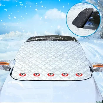 За Peugeot Partner Citroen Berlingo II 2008-2016 Магнитно много гъст предното стъкло на автомобила, зимна снежна покривка, летни слънчеви очила