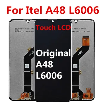 Оригиналът е за itel A48 L6006 LCD сензорен дисплей, дигитайзер, монтаж, Ремонт, Резервни части, абсолютно Нов, за Itel A48 LCD