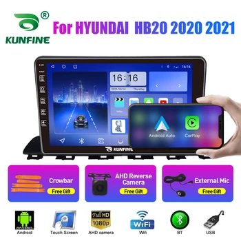 Автомобилното Радио, За HYUNDAI HB20 2020-21 2Din Android Восьмиядерный Кола Стерео DVD Плейър GPS Навигация Мултимедия Android Auto Carplay