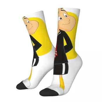 Честит Забавни Сладки Мъжки Чорапи Vintage Harajuku El Chavo animado Street Style С Новост и Шарките Crew Crazy Sock Подарък Принт