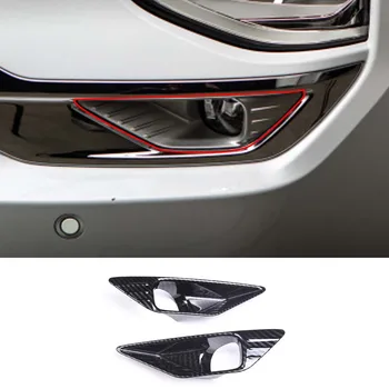 За Mitsubishi Outlander 2023 ABS въглеродни влакна Предната броня на автомобила Ляво Дясно Противотуманная светлината на прожекторите, Тампон на дограма, Аксесоари за външността на автомобила
