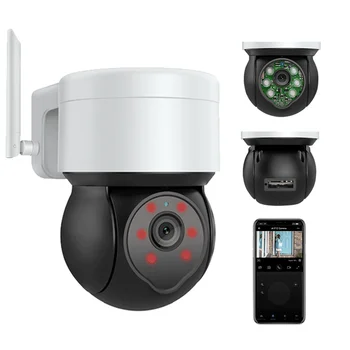 2023 гореща разпродажба 5-мегапикселова ptz ip камера sasha smart wifi camera wifi нощно виждане водоустойчив IP66 външна камера
